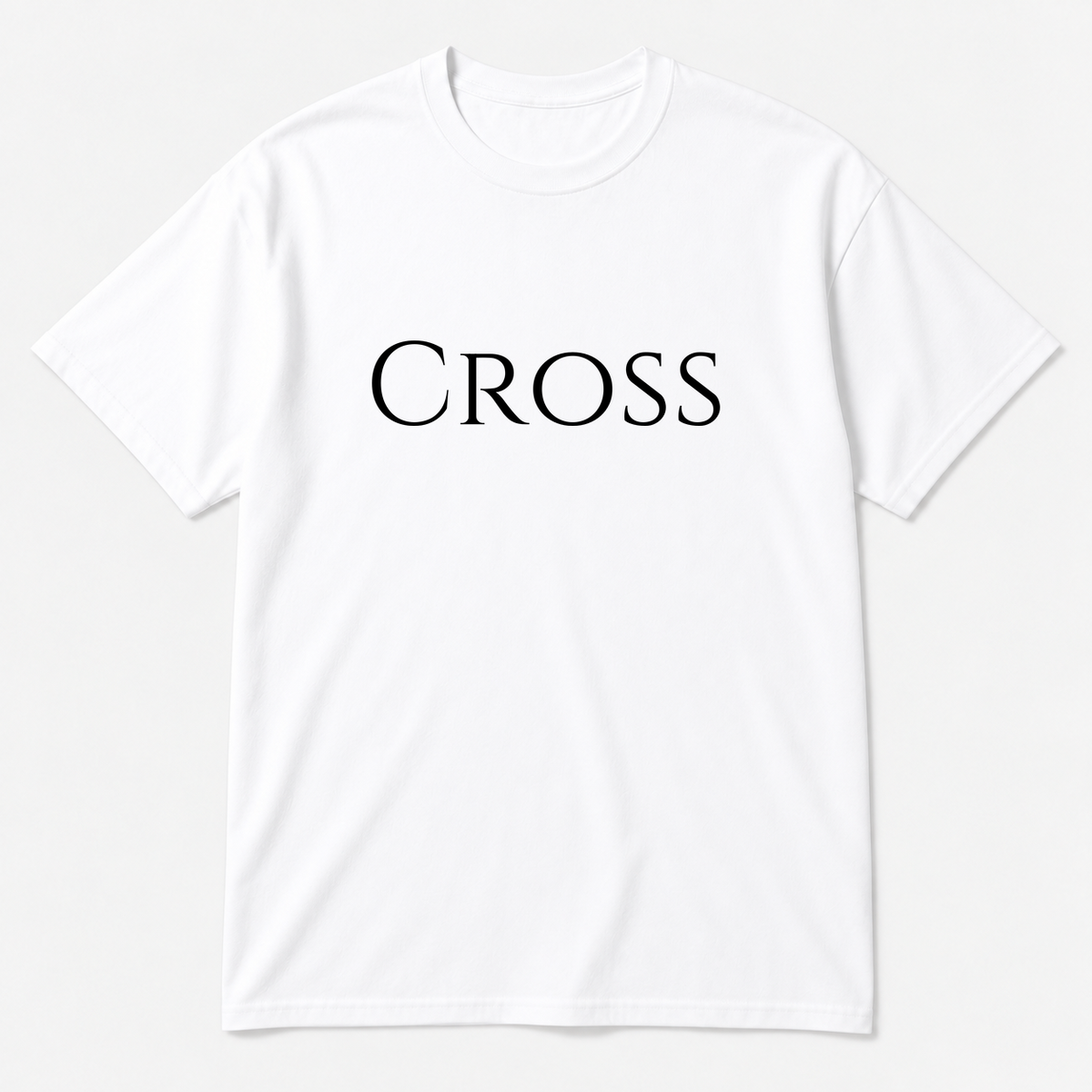 Cross T-Shirt in white