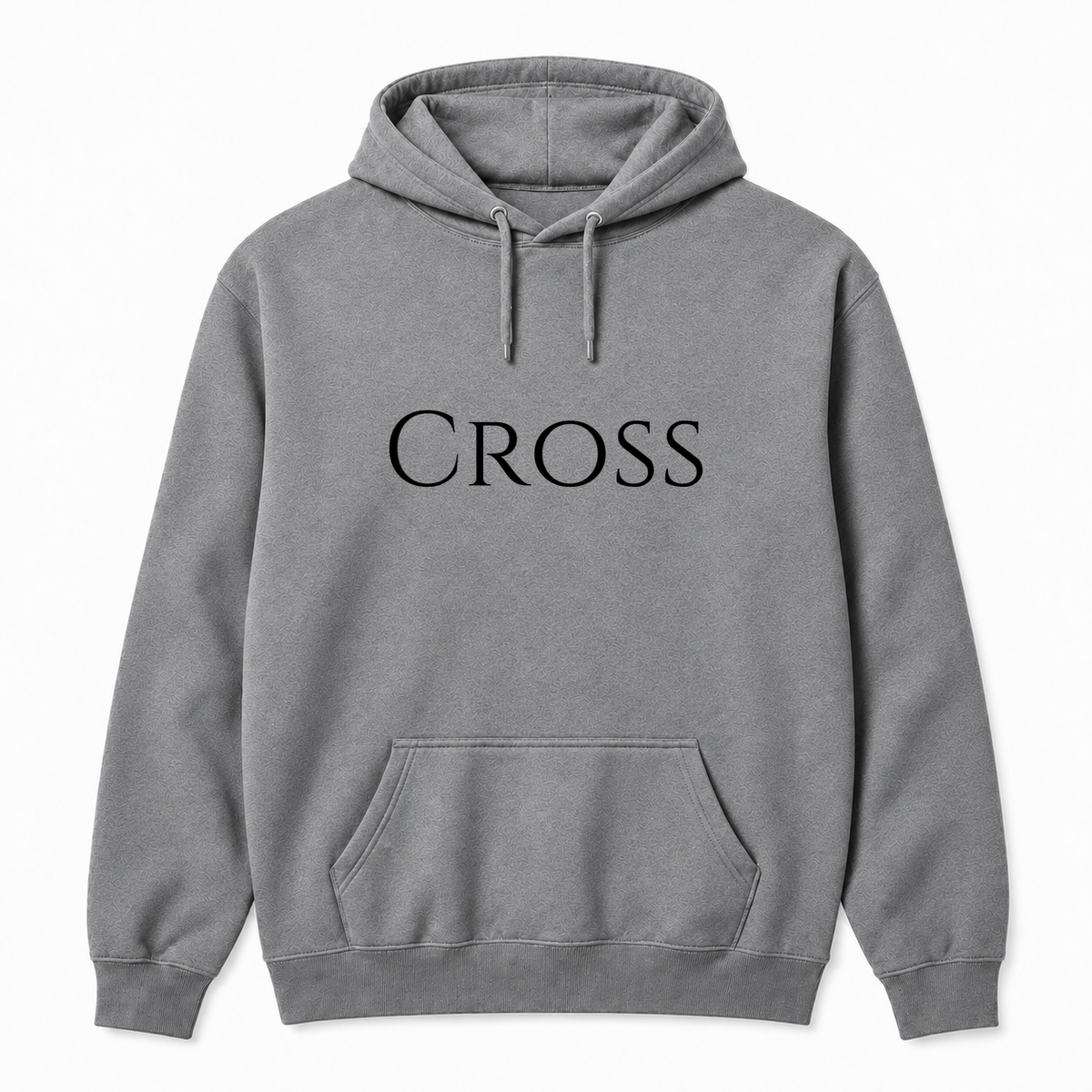 Cross Hoodie in gray