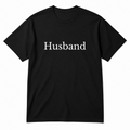 Husband T-Shirt in black