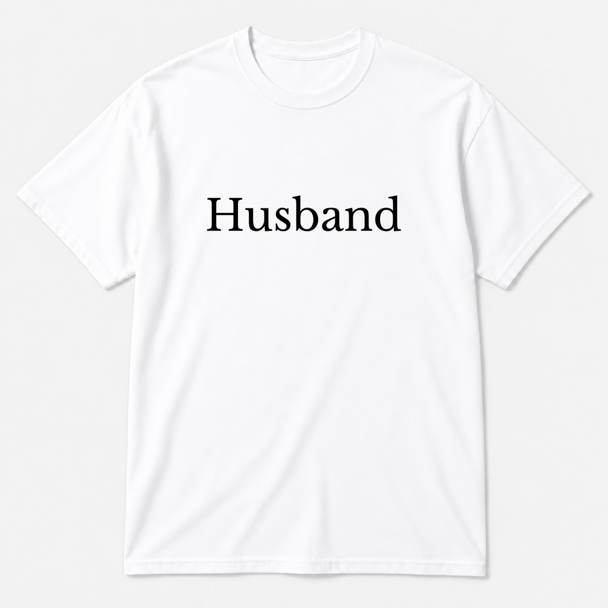 Husband T-Shirt in white