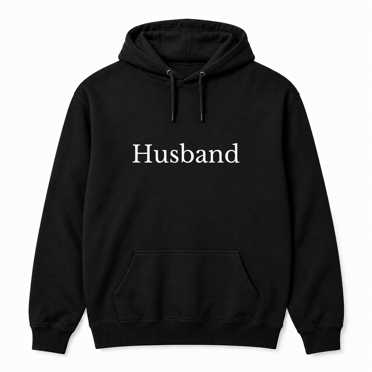 Husband Hoodie in black