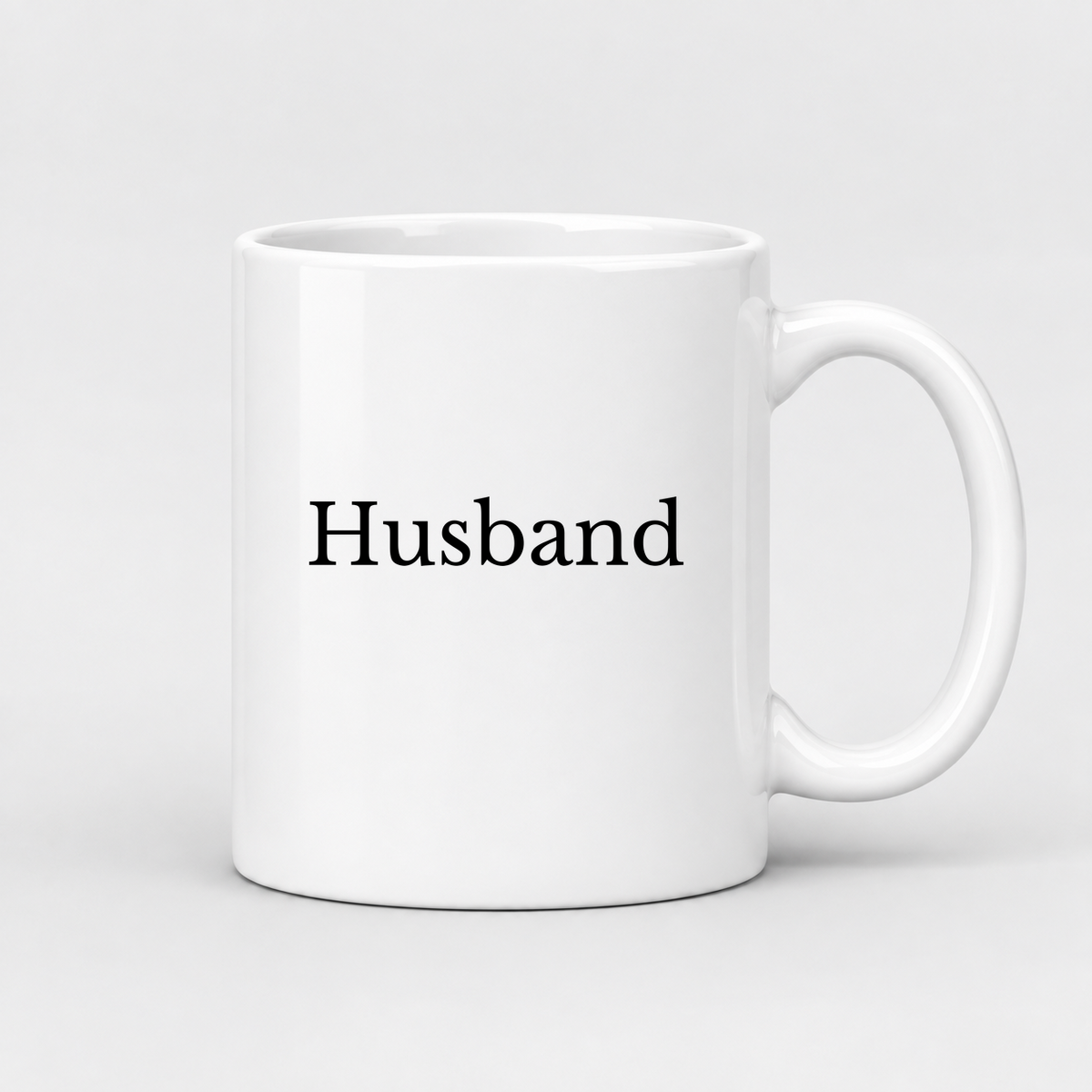 Husband Mug in white