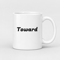 Toward Mug in white