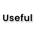 Useful die-cut sticker