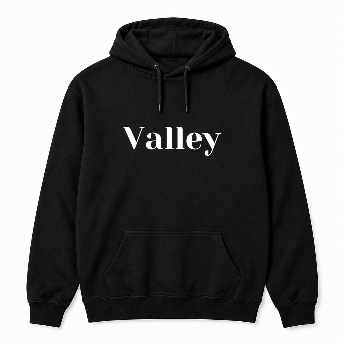 Valley Hoodie in black