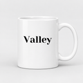 Valley Mug in white
