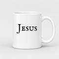 Jesus Mug in white