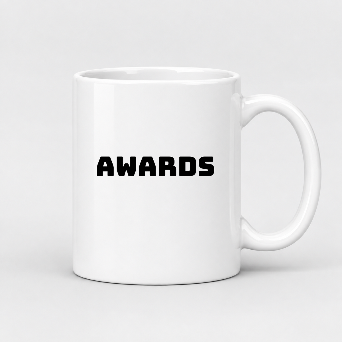 Awards Mug in white