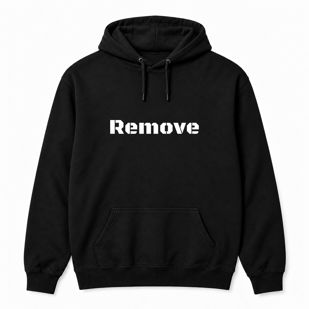 Remove Hoodie in black