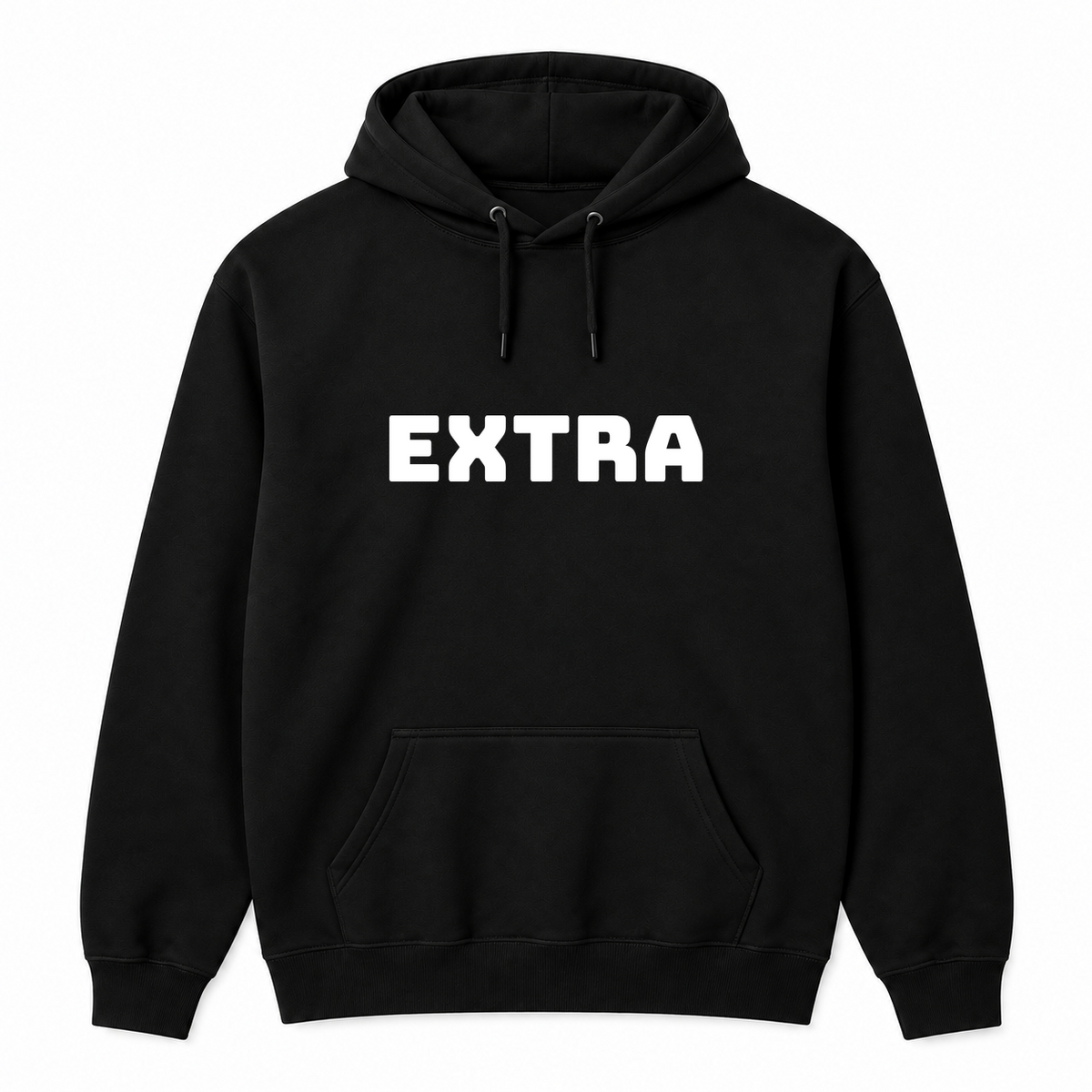 Extra Hoodie in black
