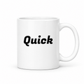 Quick Mug in white