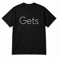Gets T-Shirt in black