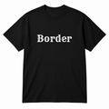 Border T-Shirt in black