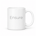 Ensure Mug in white