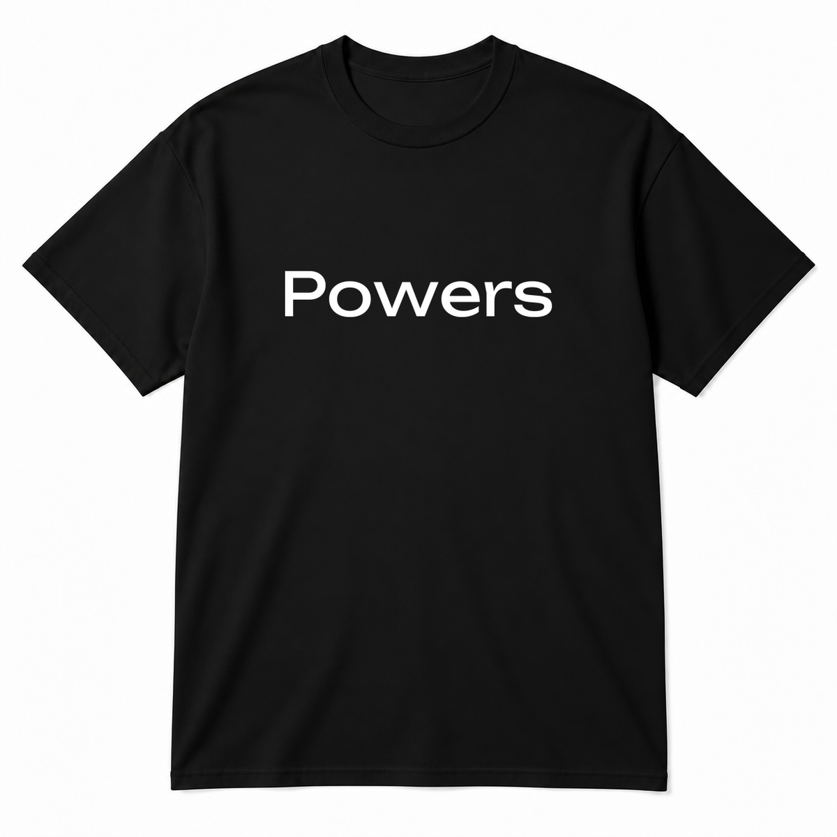 Powers T-Shirt in black
