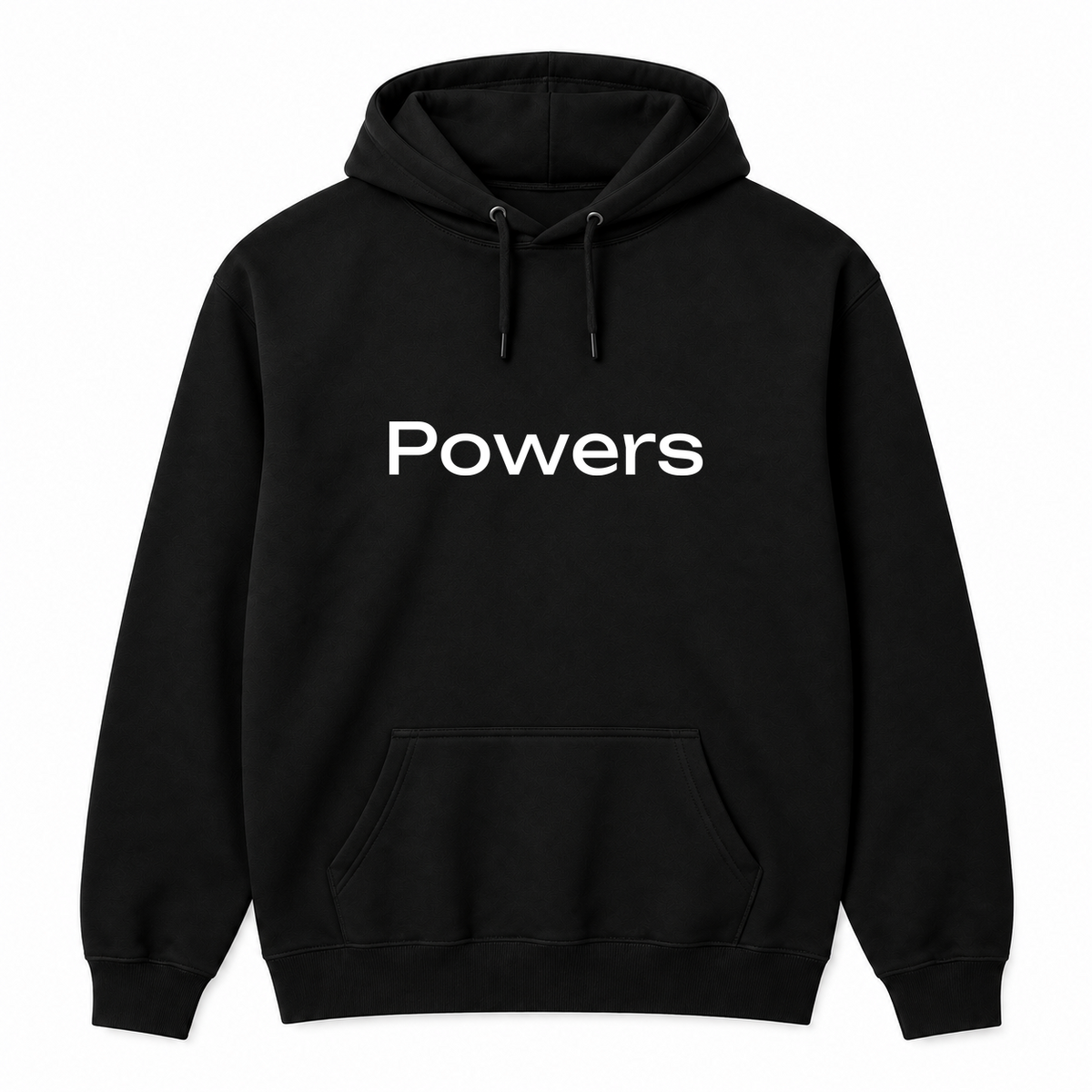 Powers Hoodie in black