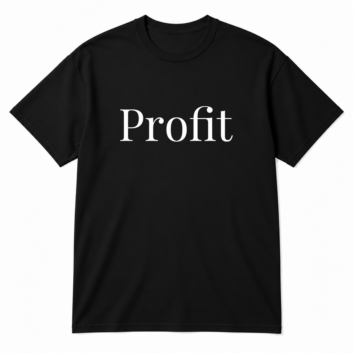 Profit T-Shirt in black