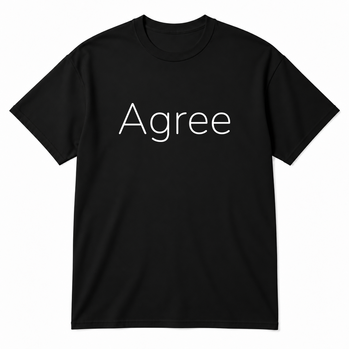 Agree T-Shirt in black