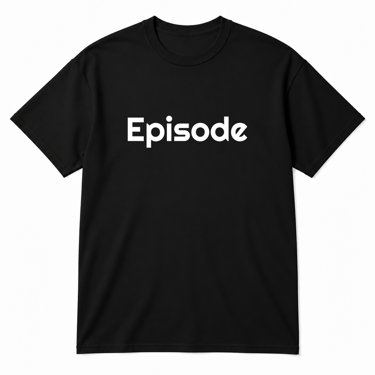 Episode T-Shirt in black