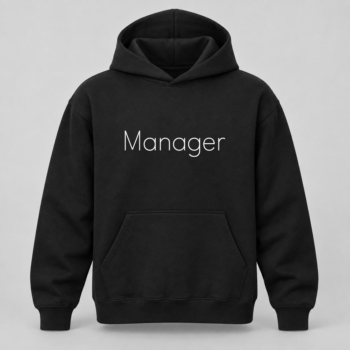 Manager Hoodie in black