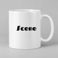Scene Mug in white