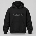 Spend Hoodie in black