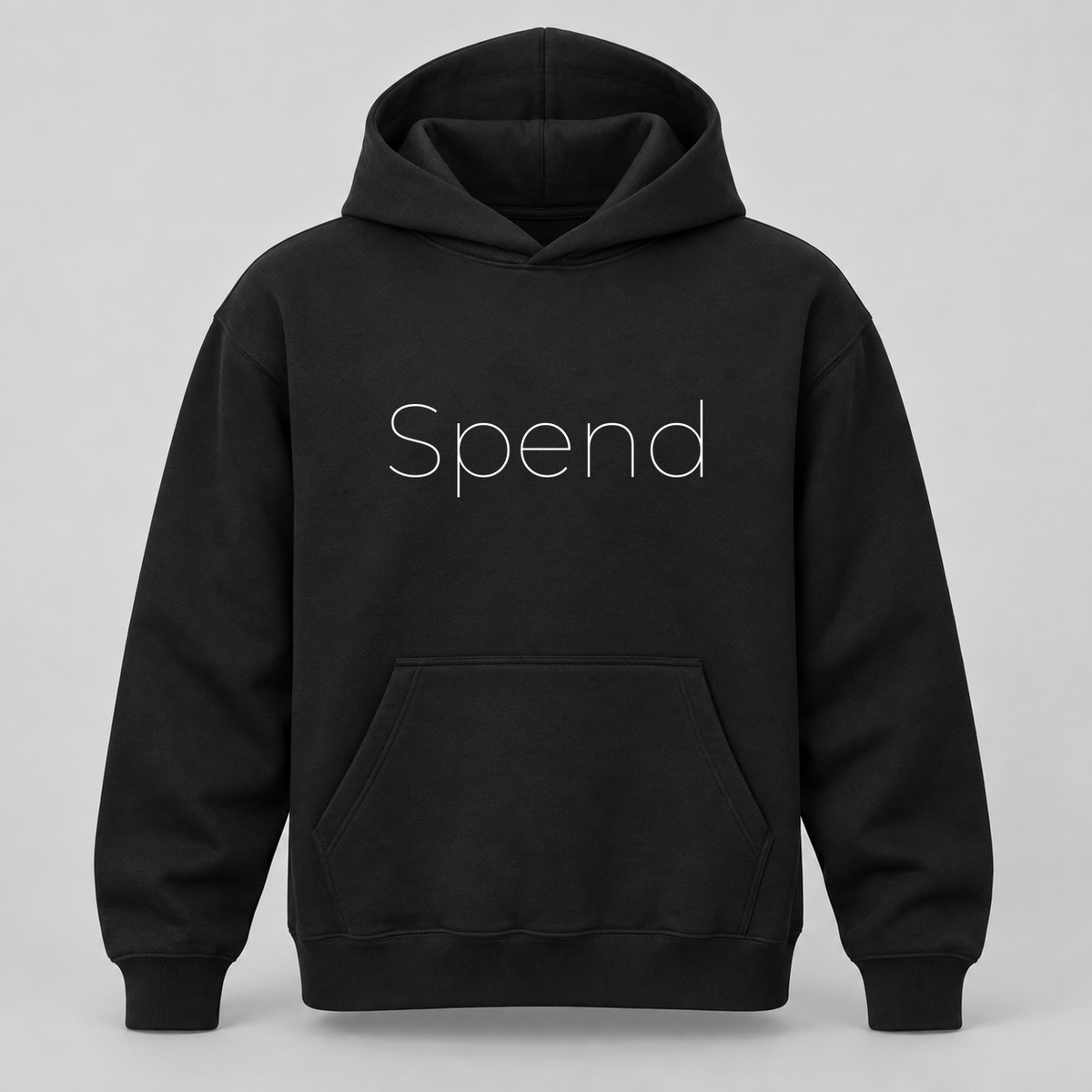 Spend Hoodie in black