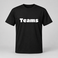 Teams T-Shirt in black