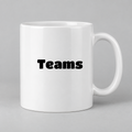 Teams Mug in white
