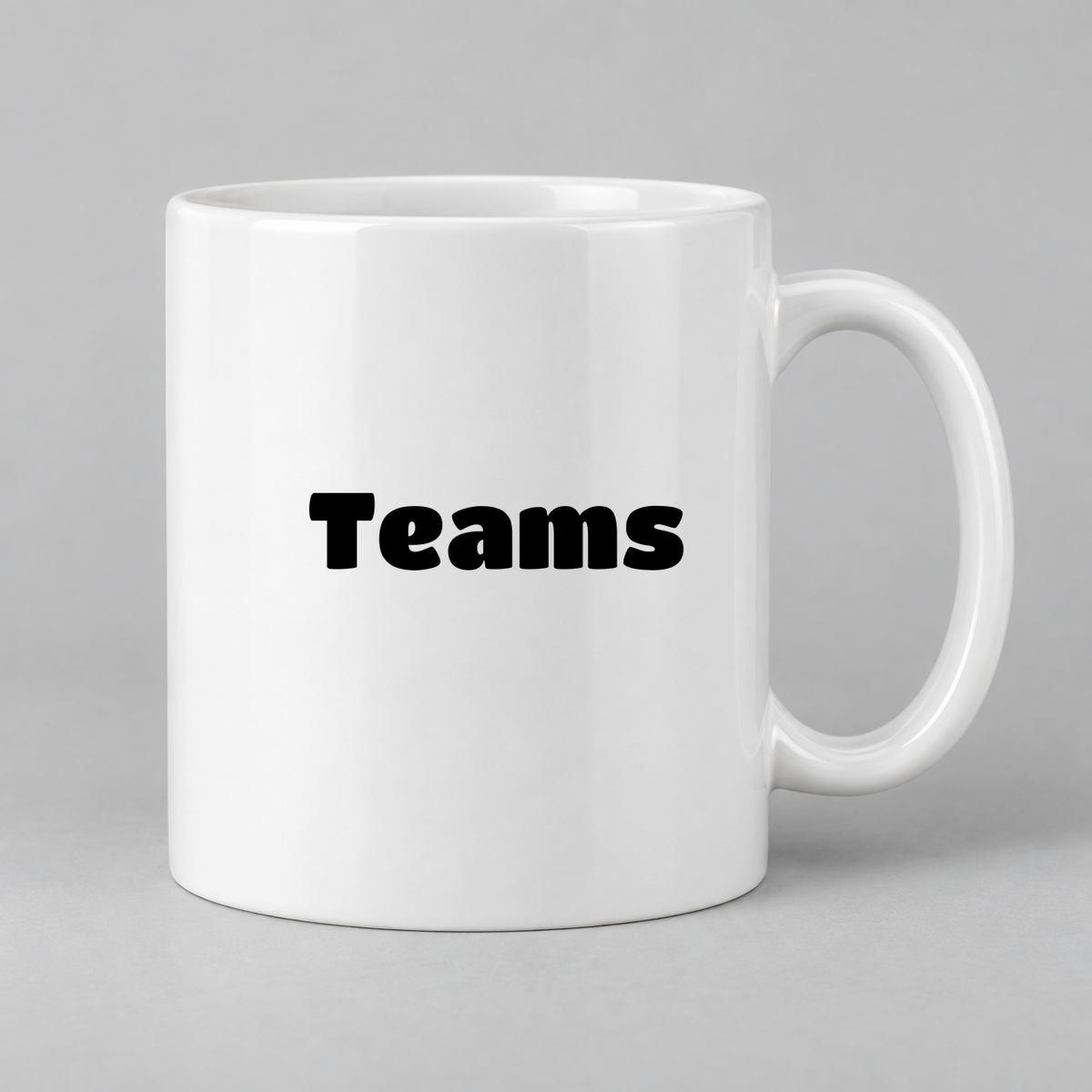 Teams Mug in white