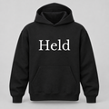 Held Hoodie in black