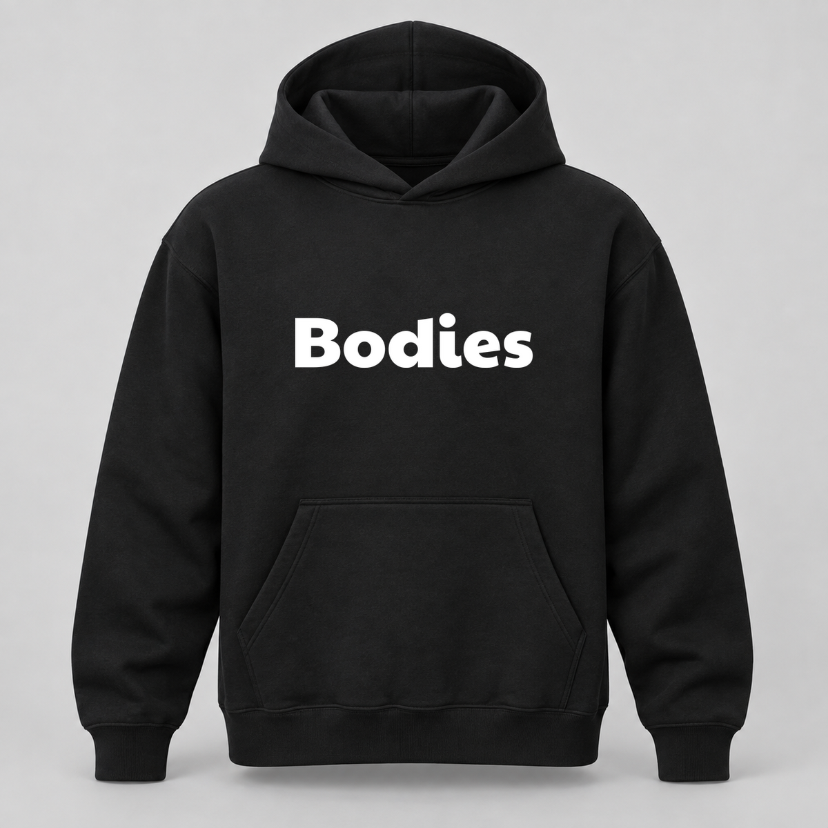 Bodies Hoodie in black