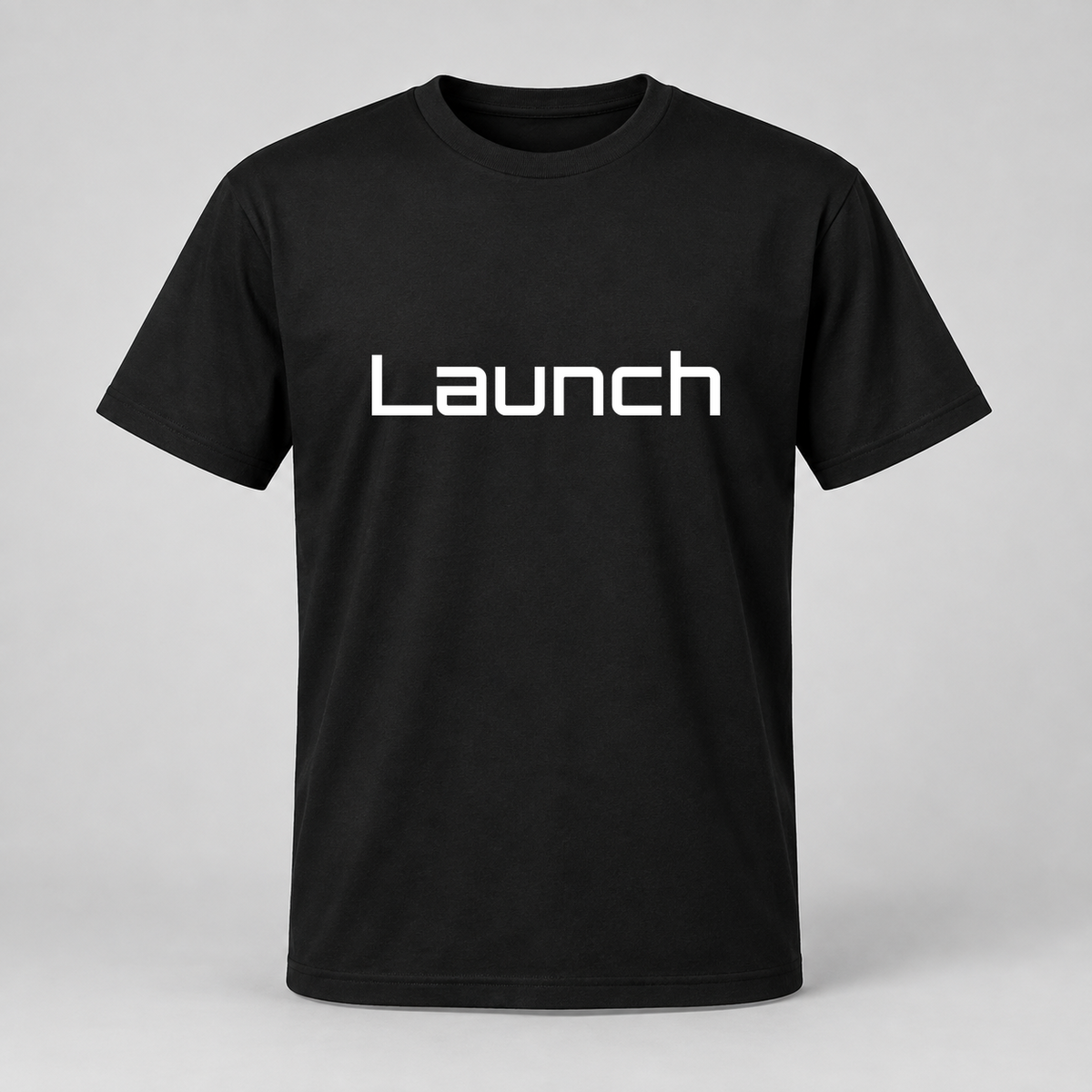 Launch T-Shirt in black