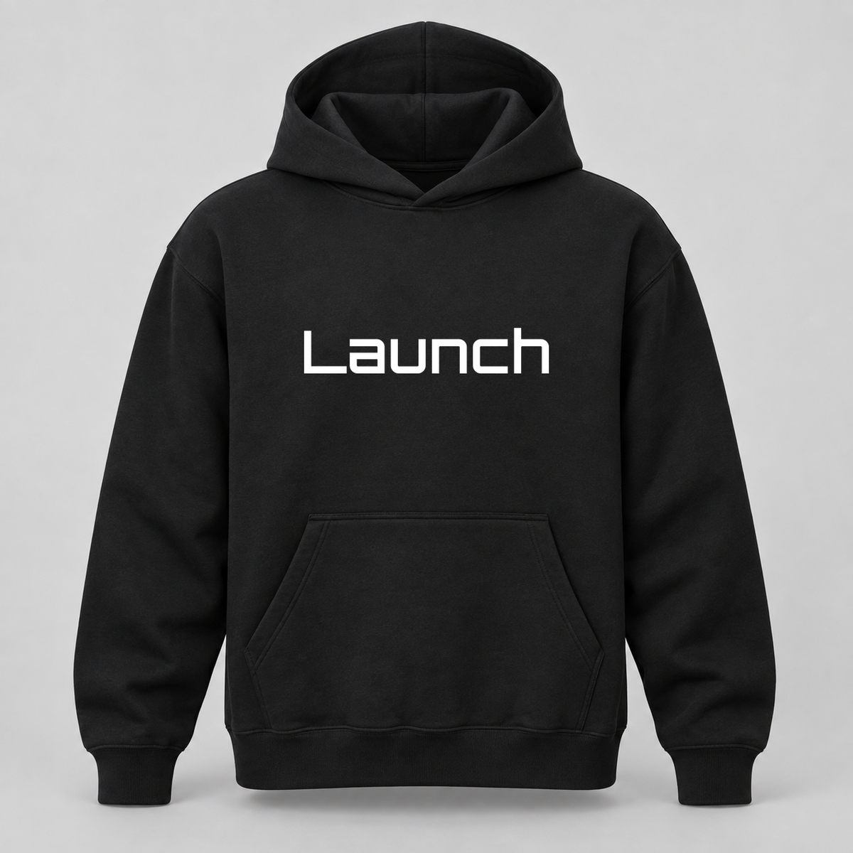 Launch Hoodie in black