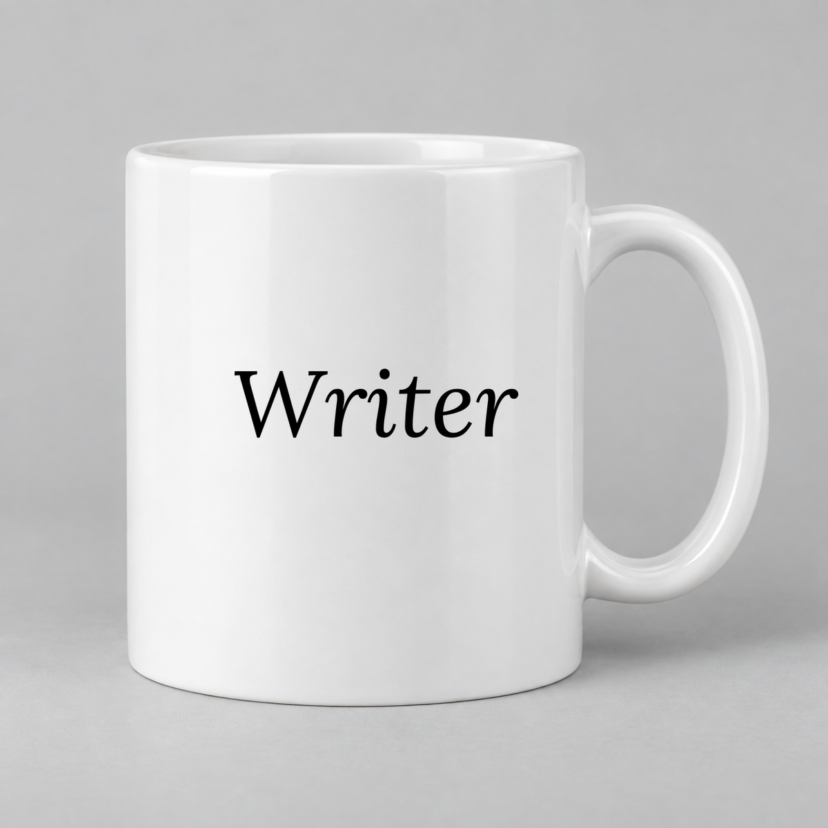 Writer Mug in white