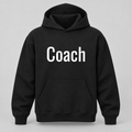 Coach Hoodie in black
