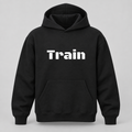 Train Hoodie in black