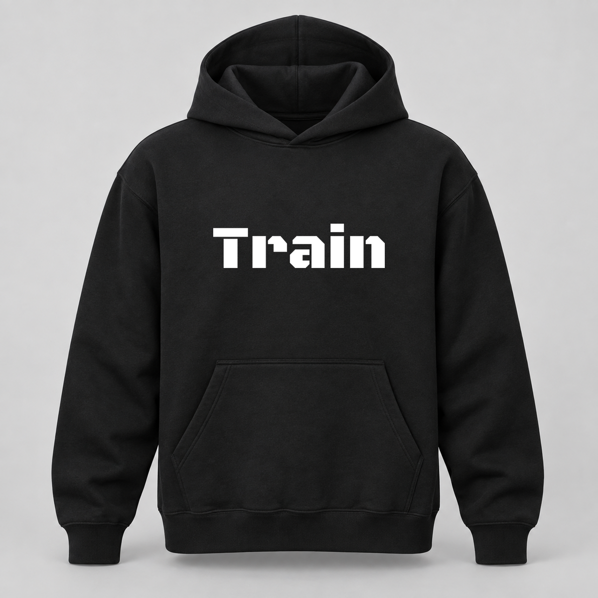 Train Hoodie in black
