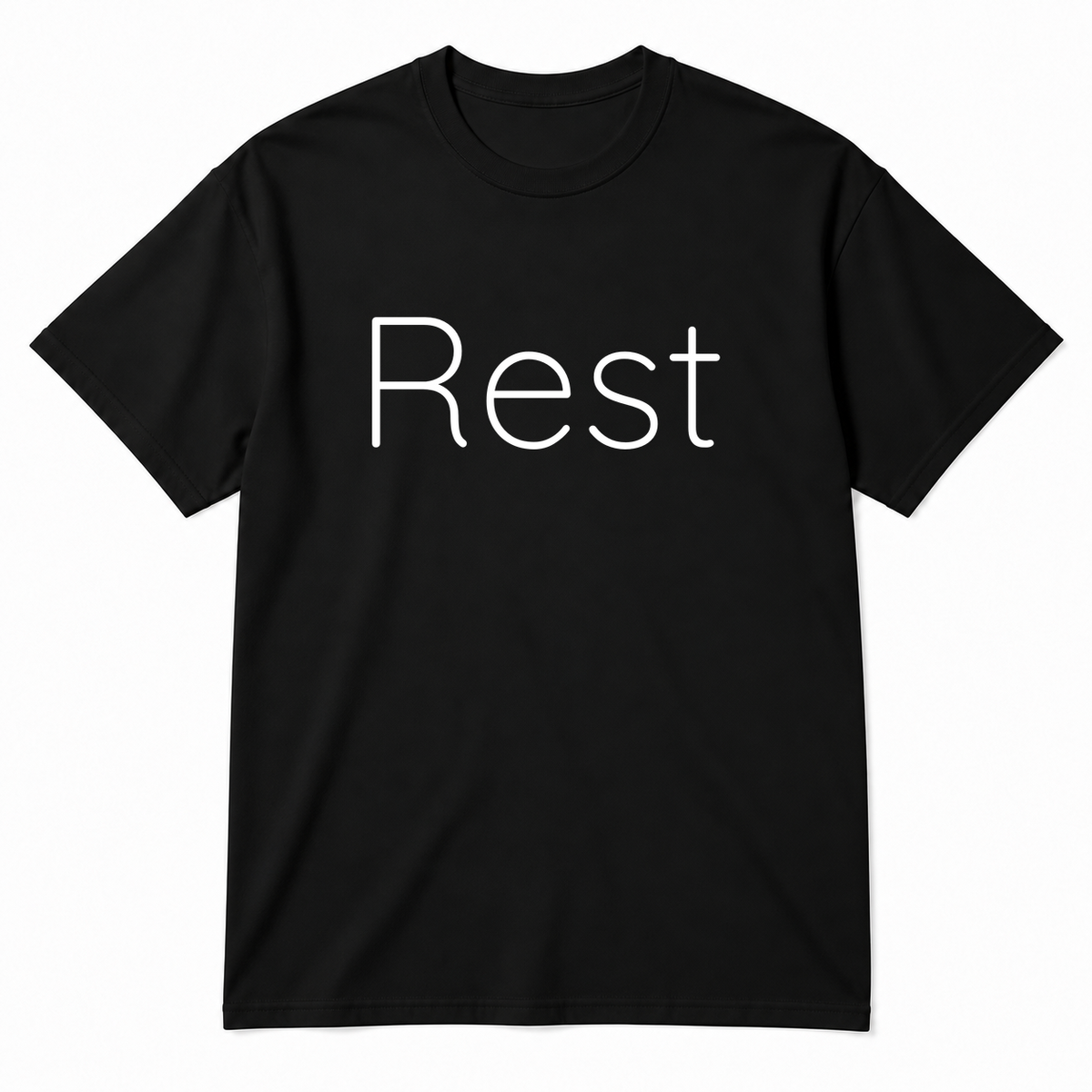 Rest T-Shirt in black