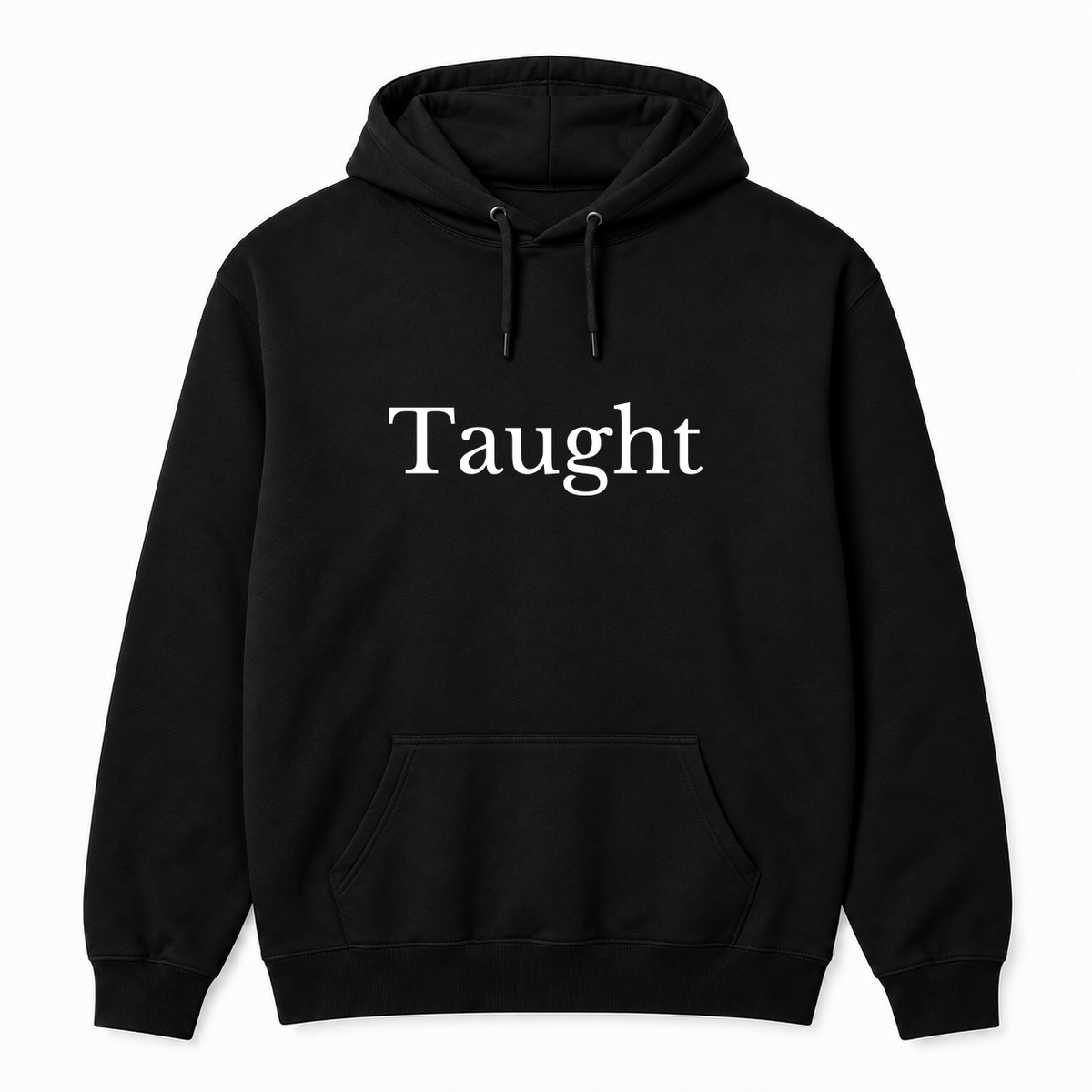 Taught Hoodie in black