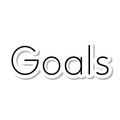 Goals die-cut sticker