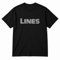 Lines T-Shirt in black