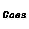 Goes die-cut sticker