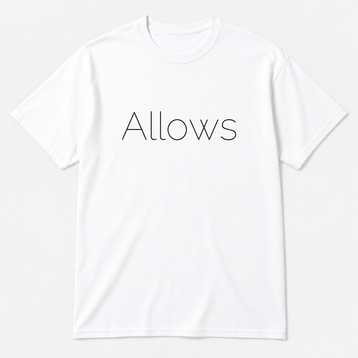 Allows T-Shirt in white