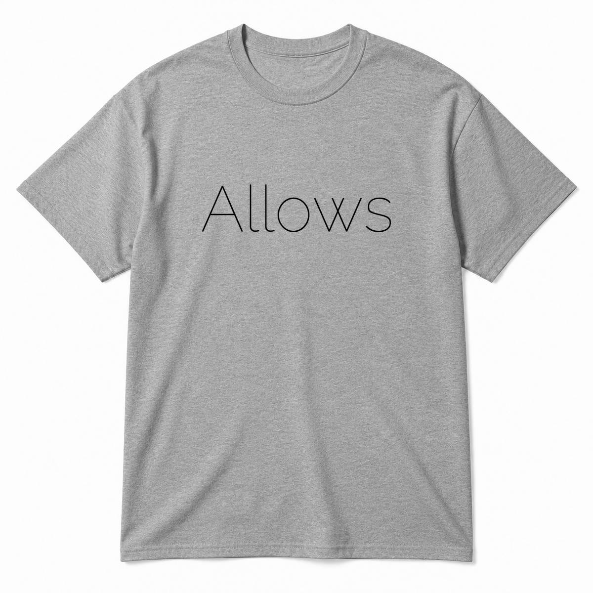 Allows T-Shirt in gray