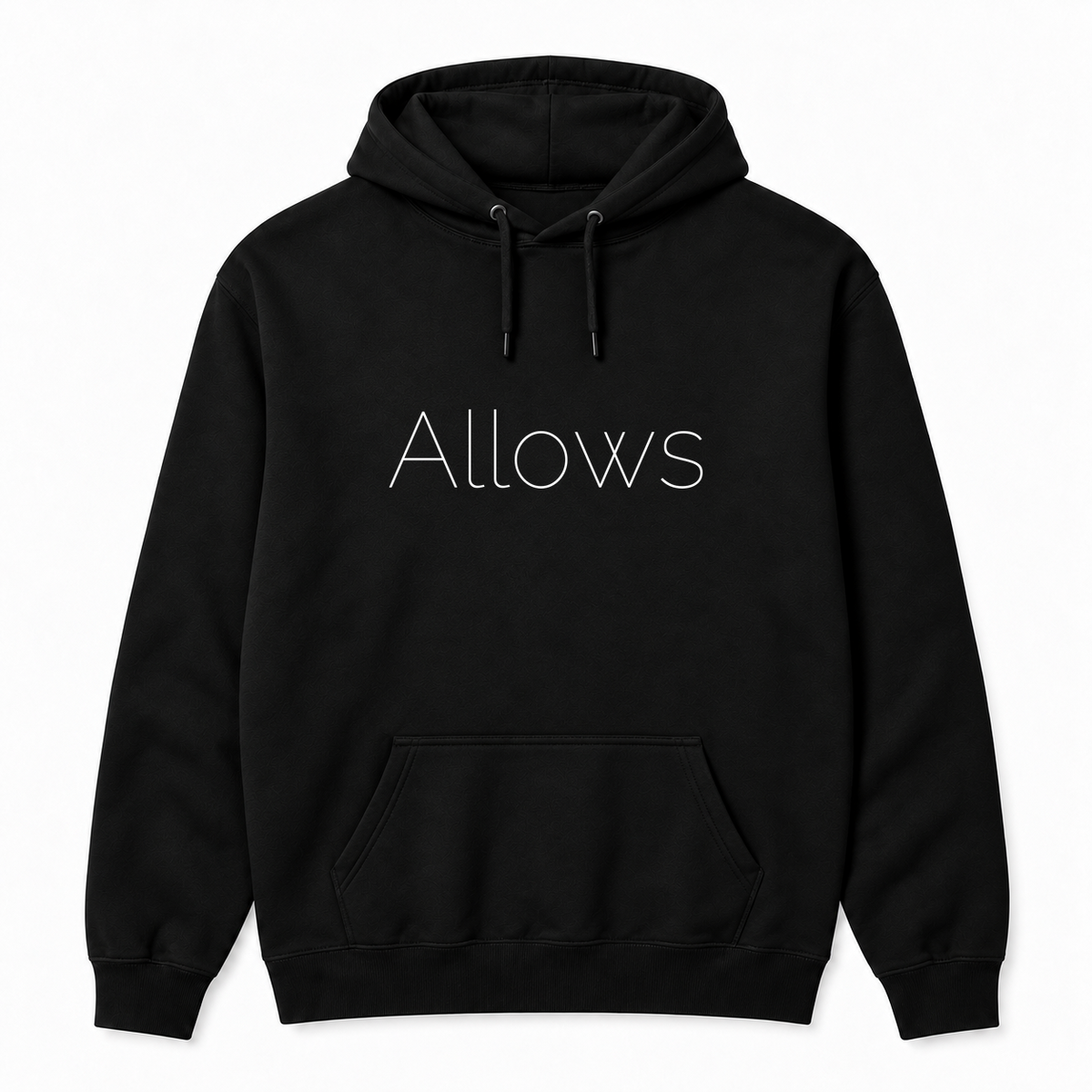 Allows Hoodie in black