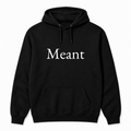 Meant Hoodie in black