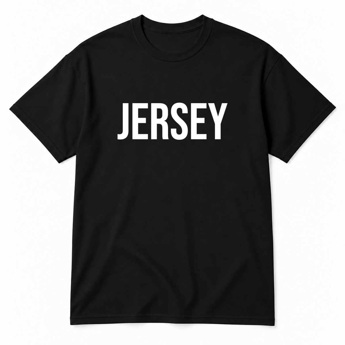Jersey T-Shirt in black