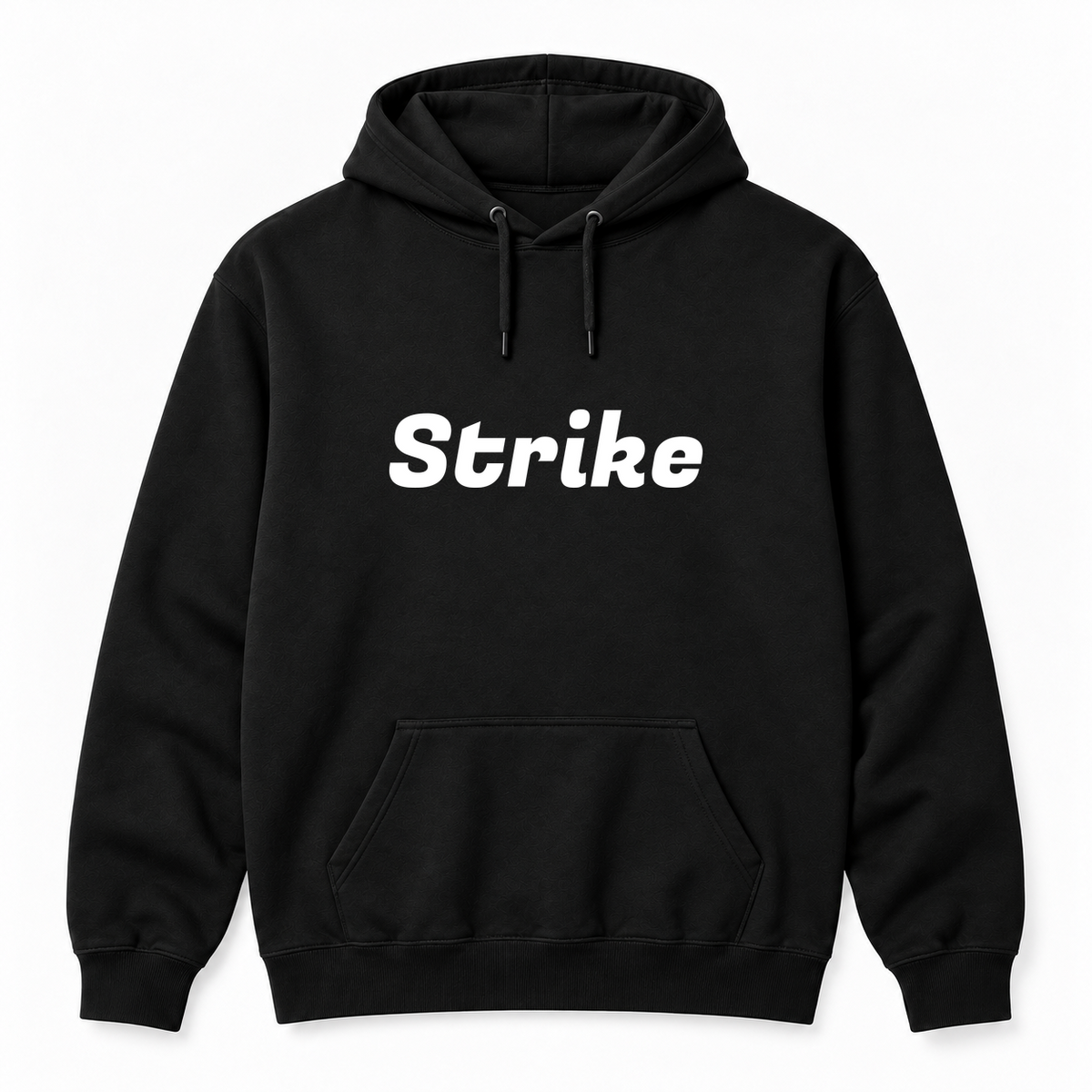 Strike Hoodie in black