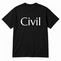Civil T-Shirt in black
